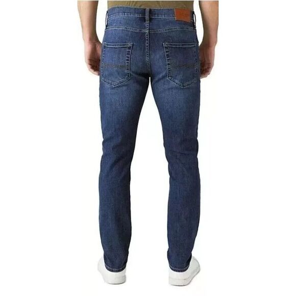 Lucky Brand 7MP10522 Men's Sz 36x30 Dark Blue 412 Athletic Slim Fit Denim Jeans - Picture 10 of 10